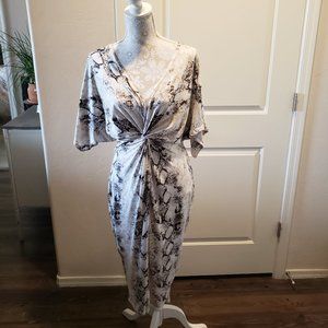 Fashion Nova, XL Snakeskin Print Body Con dress